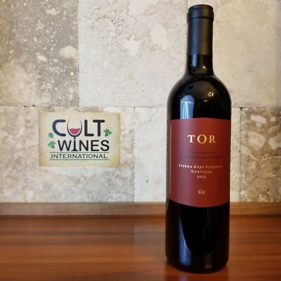 JS 95 pts! 2015 Tor ''Tierra Roja'' Oakville Cabernet Sauvignon wine, Napa