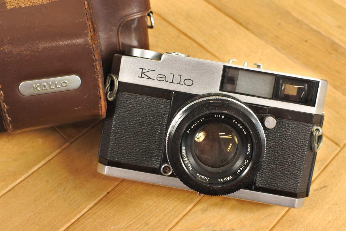 Kallo Kowa Prominar 1:1.8 f=45mm フィルムカメラ Kowa Kallo 180 film Camera + Prominar f/1.8 45mm Lens with