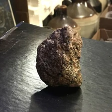 💫 157.8 Gram CHONDRITE Magnetic Meteorite ☄️ SPACE ROCk RAW Uncut ADK NY 🛸