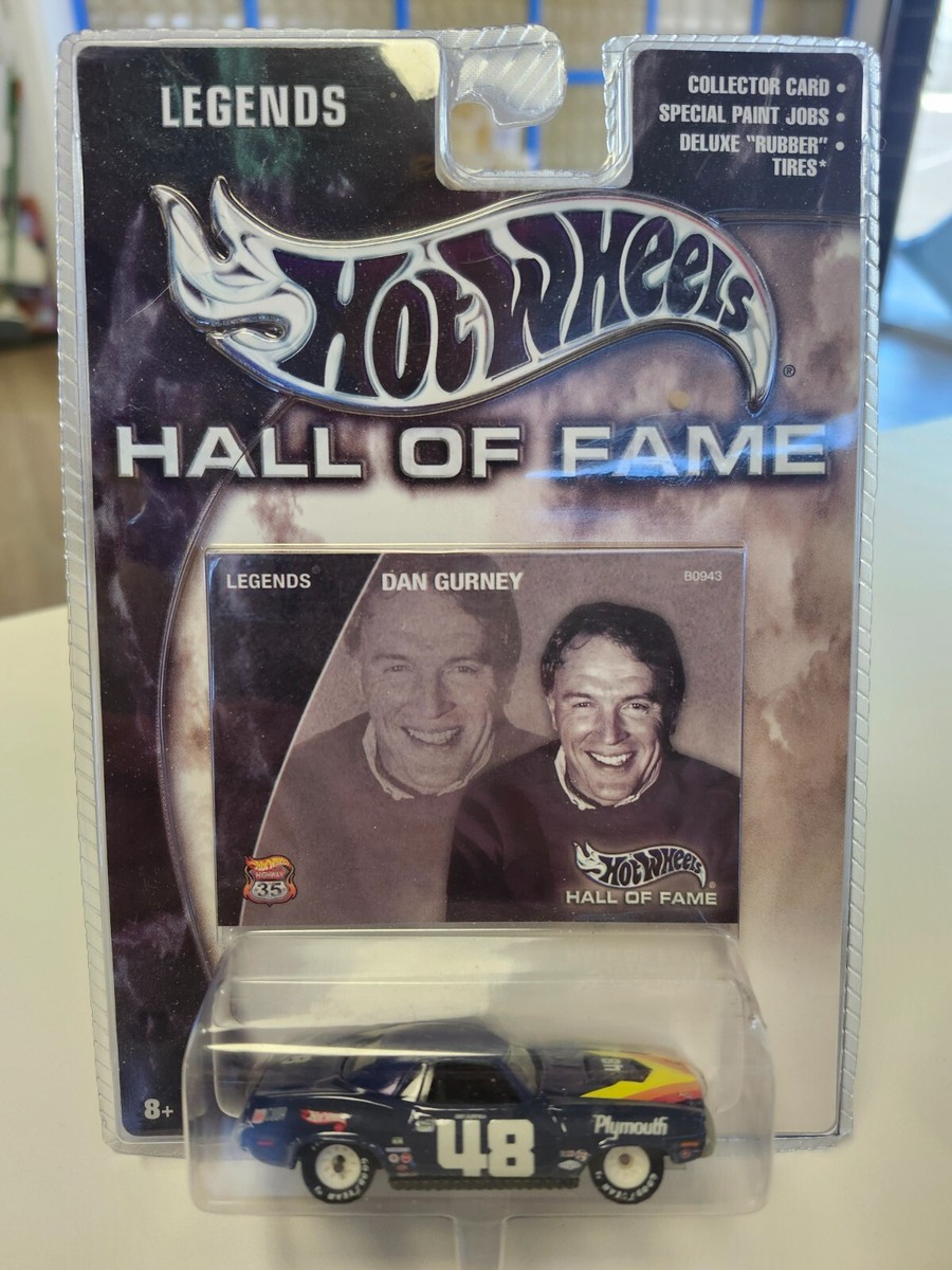 Hot Wheels Hall of Fame Legends Plymouth Dan Gurney #48 in dark