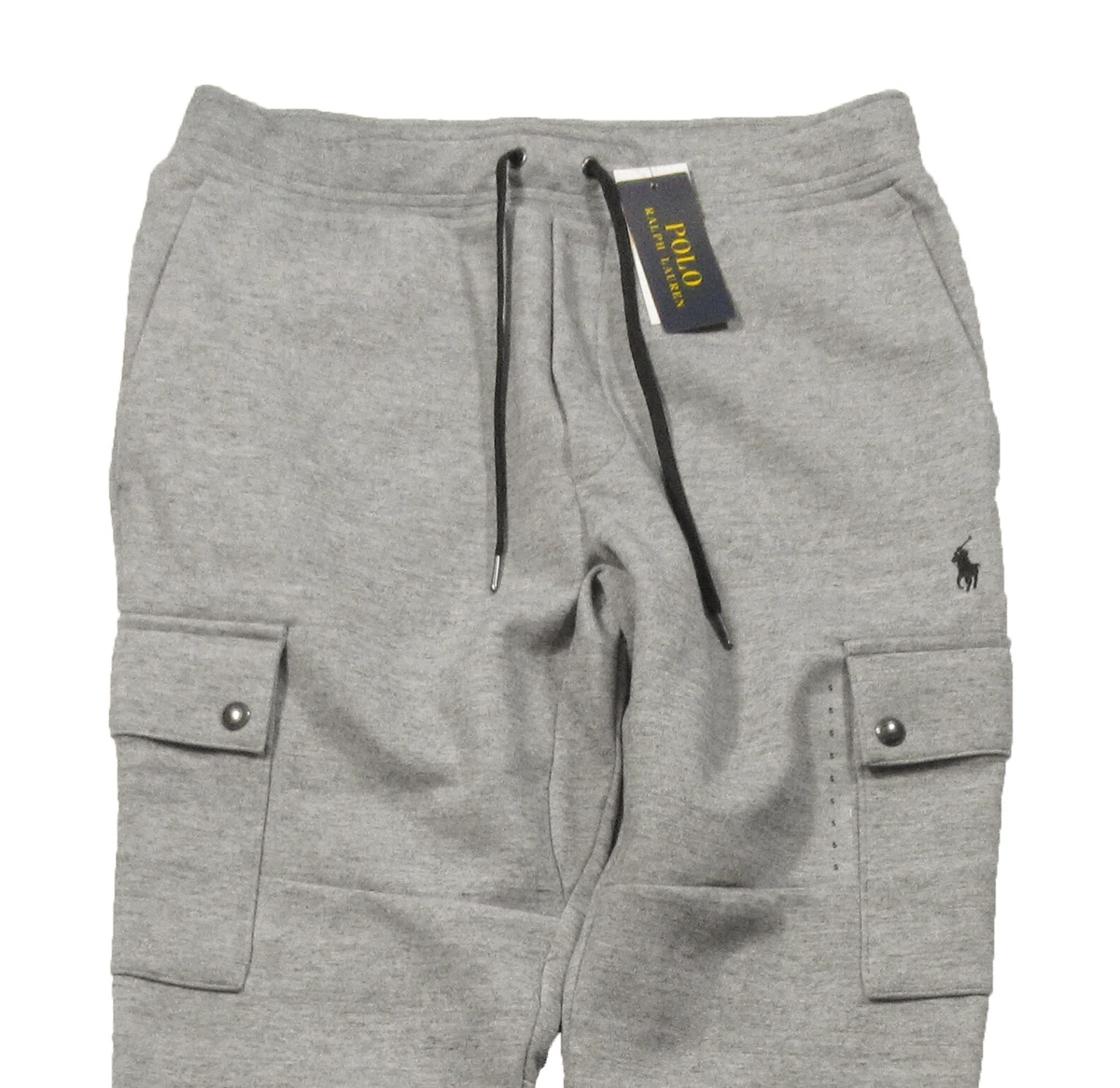 Polo Ralph Lauren Men s Grey Heather Double Knit Jogger Cargo