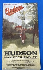Antique 1927 Hudson Sprayers Catalog Booklet ...