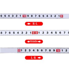 1M-3M Selbstklebend Maßband Lineal Metrische Holzbearbeitung Klebebandd Bandmaß