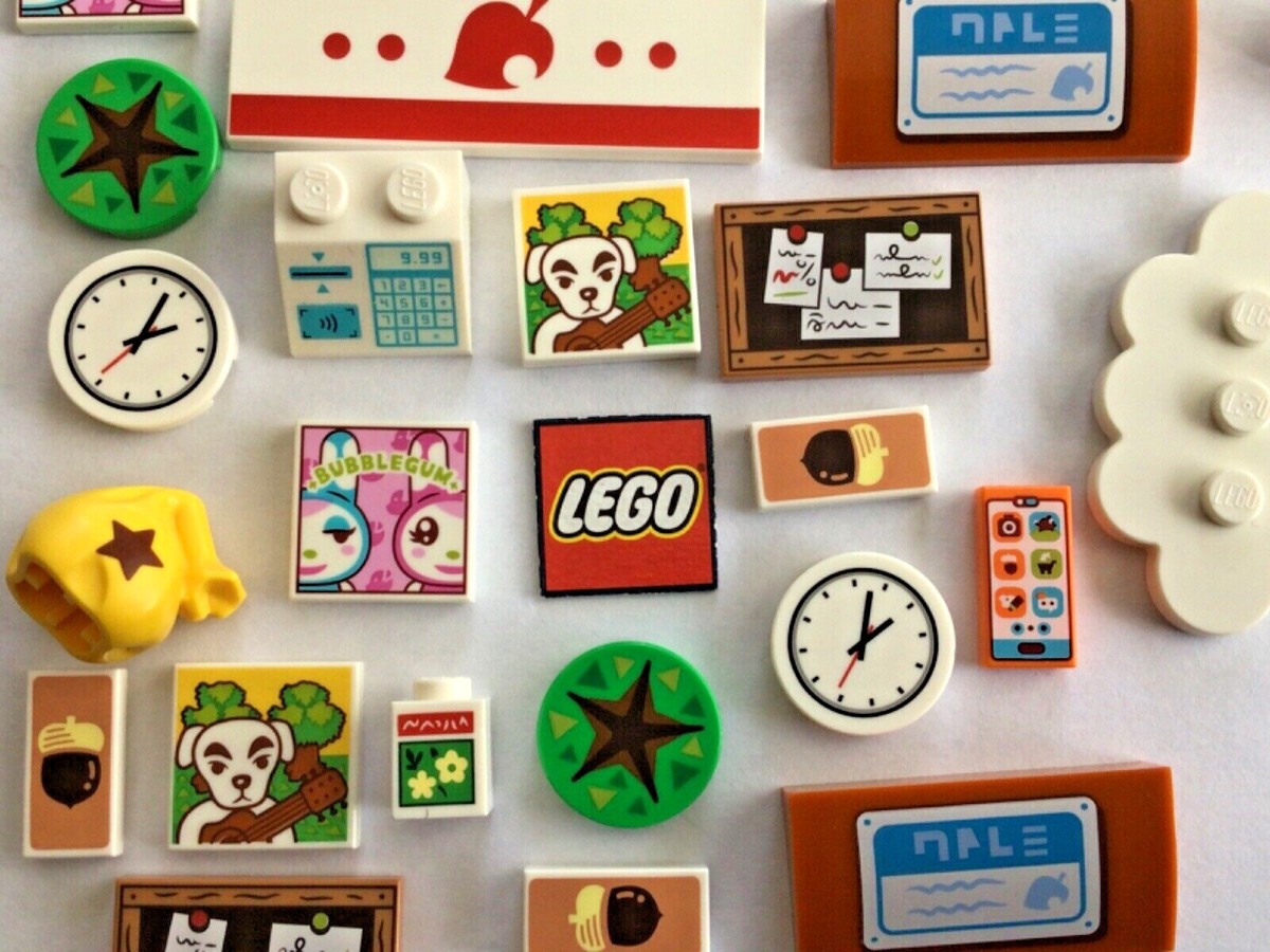 Lego Animal Crossing Tiles Choose Your Tile or Brick etc