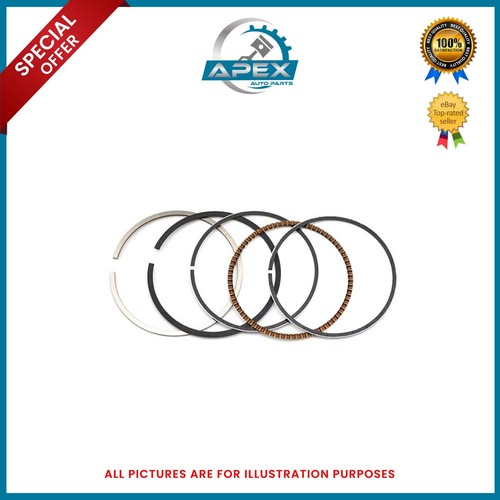 PEUGEOT 2008 208 3008 308 5008 1.6 DIESEL DV6 DV6FE PISTON RINGS X 4 CYLINDERS - Picture 3 of 4