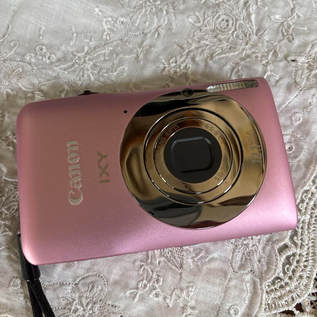 Canon IXY 200F Pink 12.1MP Compact Digital Camera Used From Canon IXY 200F Pink 12.1MP Compact Digital Camera Used From