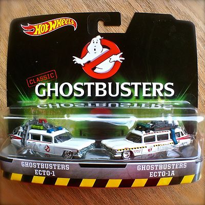Hot Wheels Classic GHOSTBUSTERS ECTO-1 & ECT0-1A Diecast 2