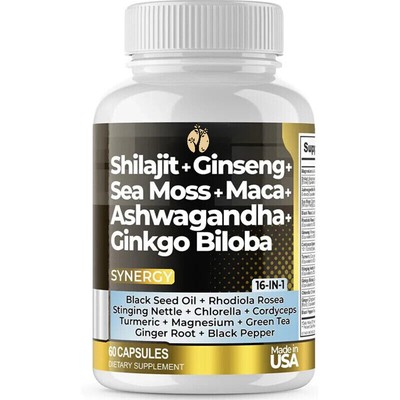 Himalayan ORGANIC Shilajit Paste Trace Mineral Supplements Trace Xilaizhi