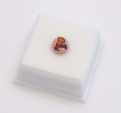 Natural Crystal Opal in Reconstituted Matrix - 2.90ct - 9x9mm - Opal Cabochon