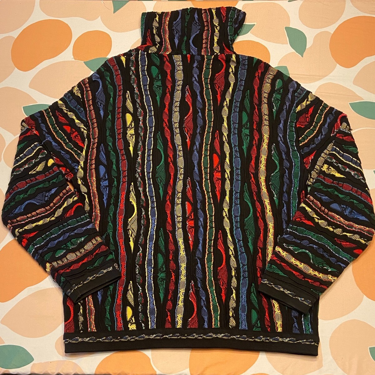 Coogi 3D Knit Sweater Cotton Hooded Full Zip Hoodie Adult XL Coogi 3D Knit Sweater Cotton Hooded Full Zip Hoodie Adult XL