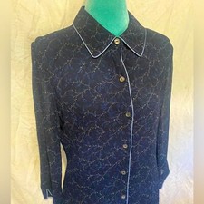 J.jill:vintage button down dress 8