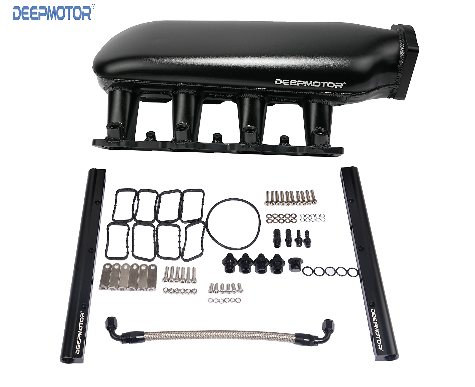 LS3 L92 102mm High Gen II Intake Manifold 9.65L Big Volume with Fuel Rail Black