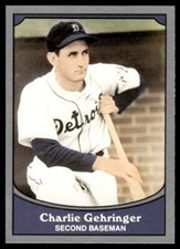 1990 Pacific Legends  #81 Charlie Gehringer - Detroit Tigers