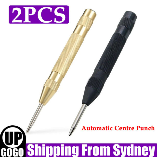 125mm Automatic Centre Punch Adjustable Spring Loaded Metal Drill Tool Bodied 125mm Automatic Centre Punch Adjustable Spring Loaded Metal Drill Tool Bodied