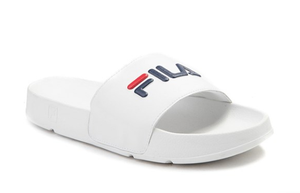 fila sandals white