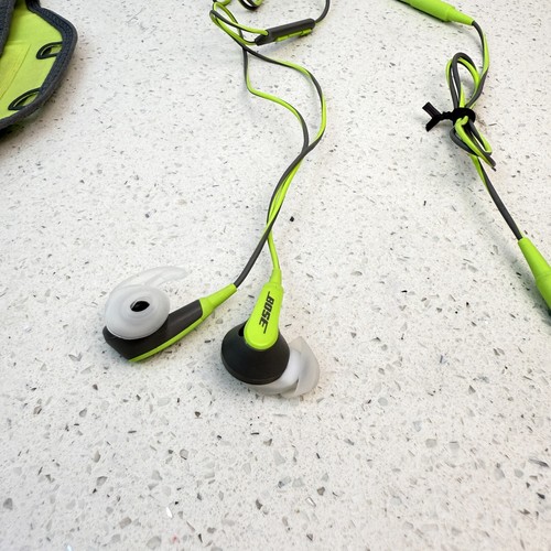 BOSE SIE2i Sport Headphones Reebok Armband Apple iPhone GREEN - Picture 5 of 6