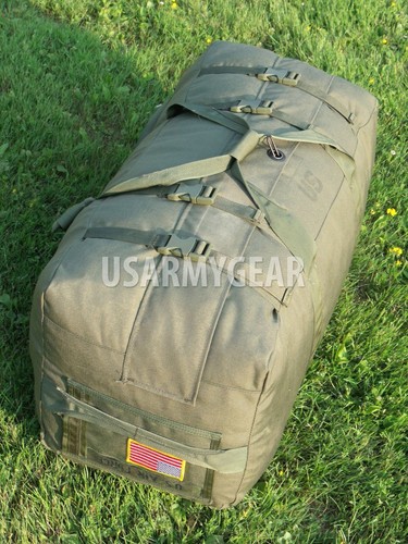 Army Improved Military Duffle Travel Bag Deployment 8465-01-604-6541 Gym Moving - Picture 3 of 12