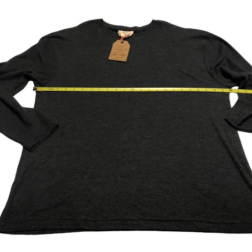 Original Weatherproof Vintage Long Sleeve Charcoal Pullover Sweater Mens (LG) - Picture 8 of 8