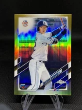 Takayoshi Yamamura 2021 Topps Chrome NPB Nippon GOLD Refractors SP /50 RC