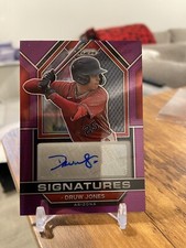 2023 Panini Prizm Druw Jones Purple Prizm Rookie Signatures Auto #/99 🔥📈