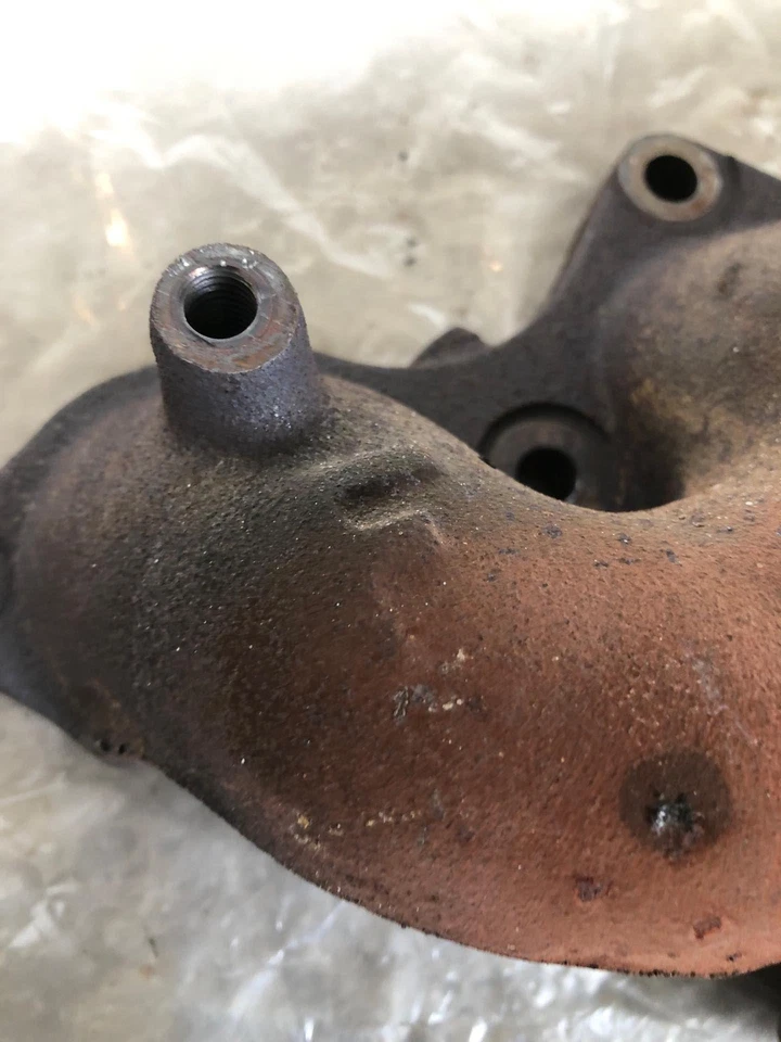 Honda Accord EX 2001-2002 colector de escape trasero motor lado izquierdo LH OEM Foto 3 de 4