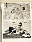 Vintage Black & White BEACH Photos & Negatives * 1950s * SWIMSUIT SHOTS ! — photo 9