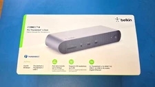 New Belkin Connect Pro Thunderbolt 4 Dock: For Windows and MacOS.