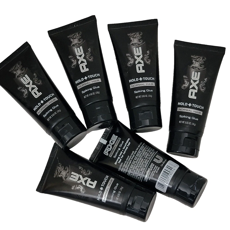 Pegamento con clavos AXE HOLD + TOUCH 0,65 OZ TAMAÑO DE VIAJE (6 x 0,65 oz = 3,9 oz / 108 g) Foto 2 de 2