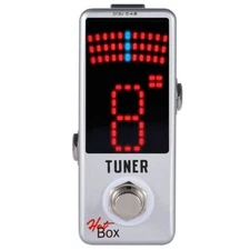 Hot Box MEC-CH 1 Tuner Attitude Series Mini Chromatic Guitar Bass Violin Tuner