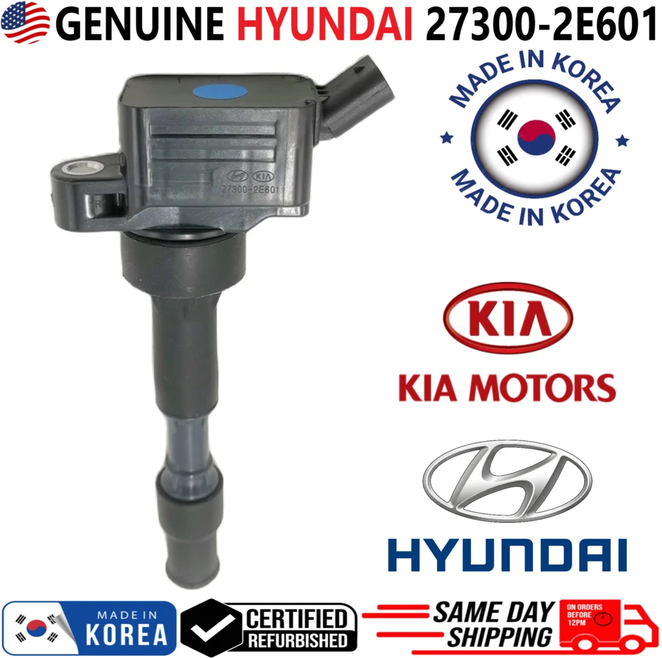 GENUINE Hyundai Ignition Coils For 2015-2019 Hyundai & Kia 2.0L I4, 27300-2E601 - Image 3 of 4