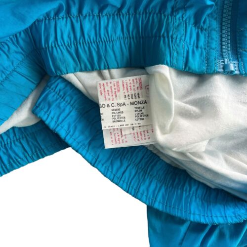 VTG Colmar Blue/Pink Nylon Blend Full-Zip Windbreaker Jacket • Italy • Medium - Picture 4 of 7