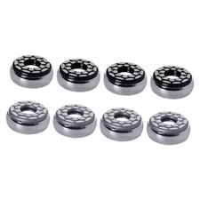 Set of 8 Shuffleboard Pucks for Home Table Games Accessory Weighted Discs