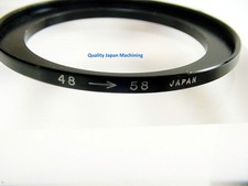 48-58mm Step Up Adapter Ring  Metal  Japan  No box  New  6.95 
