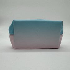 YVES Saint Laurent Small Makeup Bag/pouch Blue  Pink New