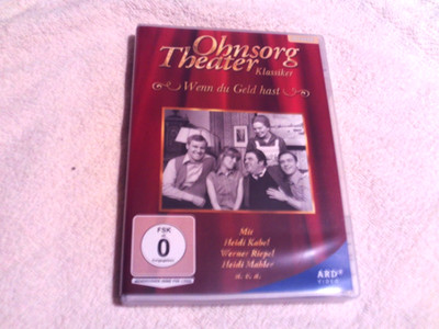 DvD - Ohnsorg Theater - Wenn du Geld hast    ( Zustand - sehr - gut )