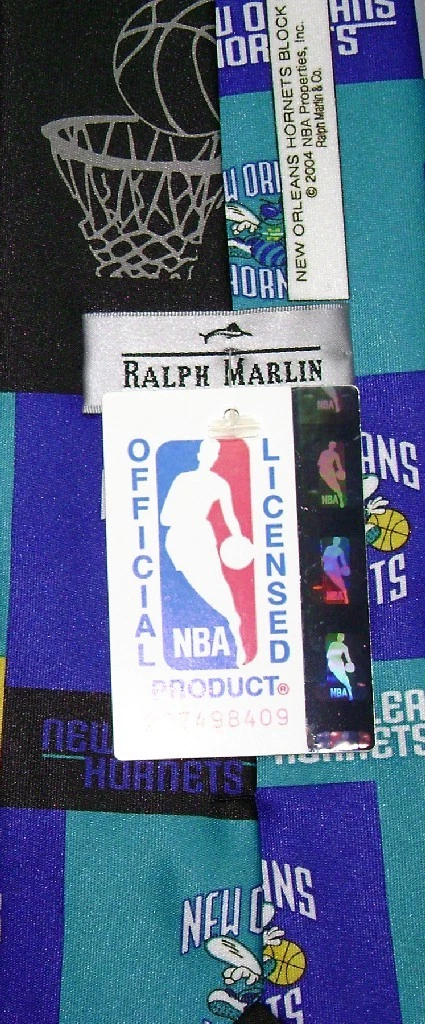 New Orleans Hornets NBA Basketball Neck Tie for Men