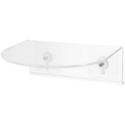 No Drill Window Shelf Transparent Acrylic Plant Storage Shelf