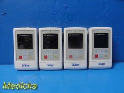 4x Dräger Infinity M300 Telemetry Transmitters Ref MS25755 | SpO  & ECG ~ 38608