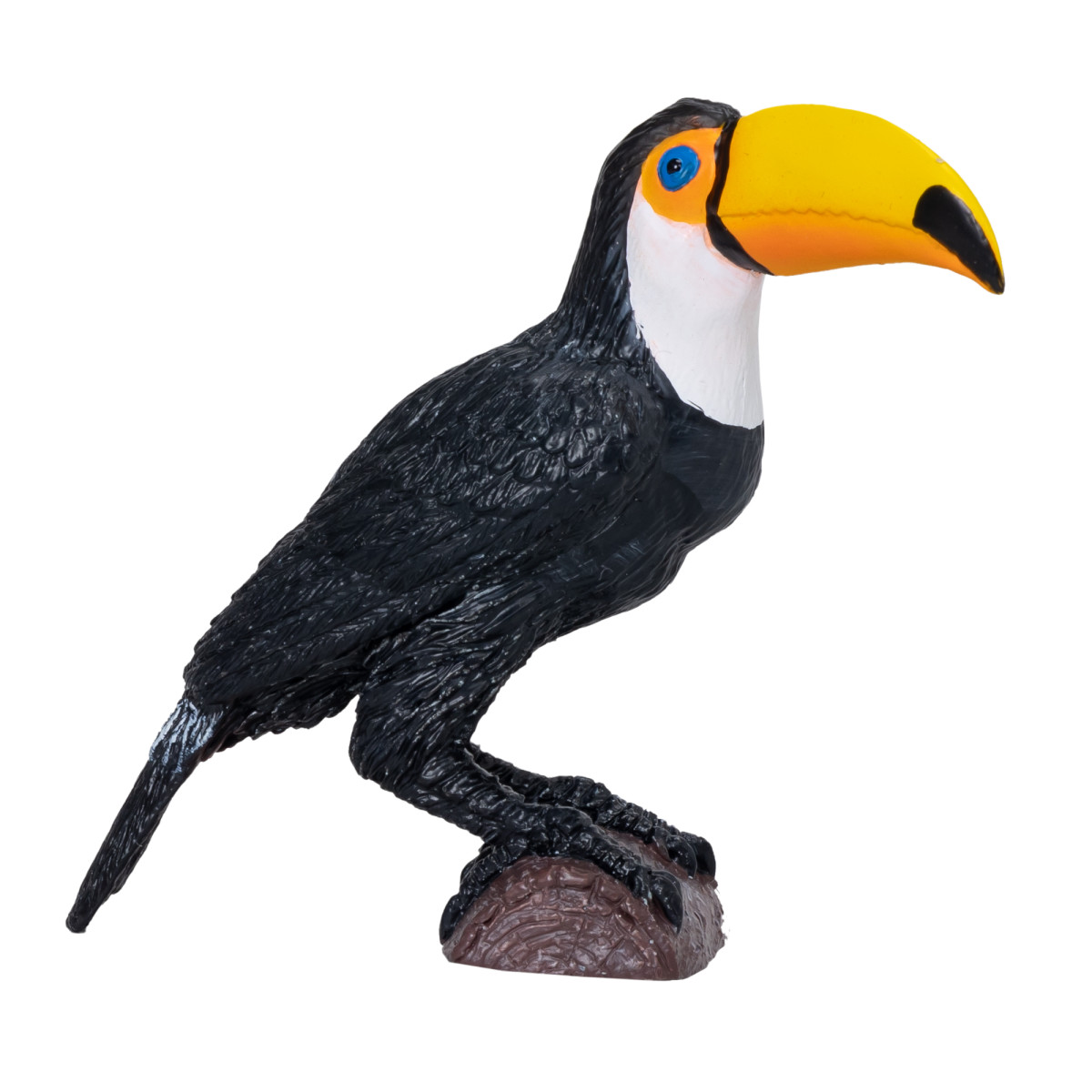 TOUCAN Wild zoo animals play model figure toys plastic jungle forest