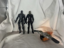 VINTAGE SPIDER-MAN 3 BLACK SUIT + NEW GOBLIN 5" FIGURE HASBRO 2007 Ships Fast!