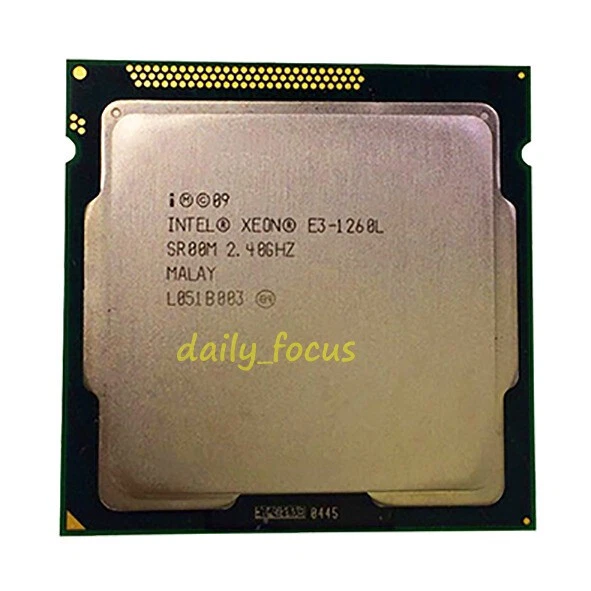 Intel Xeon E3-1245 E3-1245 V2 E3-1260L LGA1155 CPU Processor - Image 2 of 3