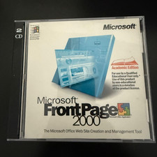 Microsoft FrontPage 2000 Full Version For Windows