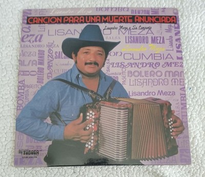 LISANDRO MEZA - Cancion Para Una Muerte Anunciada  (1982 TOBOGA) Vinyl - NEW 