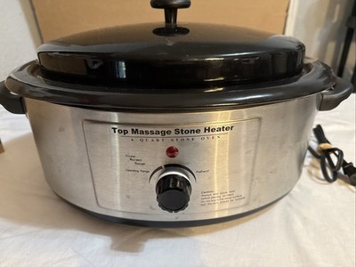 Royal Massage 6 Quart Professional Grade Massage Stone/Hot Rock Warming Heater