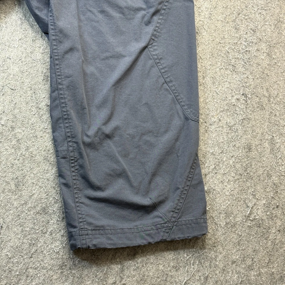 Pantalones Cortos de Escalada Patagonia Venga Rock Bragas 19" Hombres 34 Azul Elastizado 83092 Foto 4 de 4
