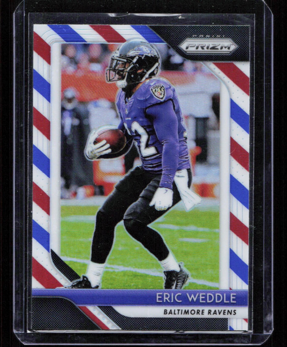 Eric Weddle 2018 Panini Prizm #185 Red White & Blue Prizm