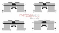Metzger ZubehöRsatz, Scheibenbremsbelag Hinterachse U.A. FüR Chevrolet, Daewoo