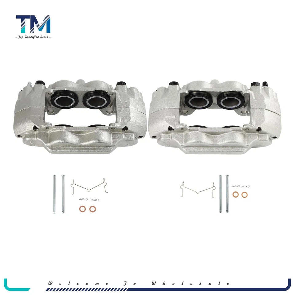 Par de pinzas de freno delanteras para Hummer H3 l5 2007 2008 2009 2010 3,7 L Foto 2 de 4