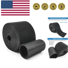 Double-Sided Hook and Loop Straps, Self-Gripping, 2 Inch Wide, Cut to Length,...