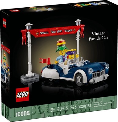LEGO  40913 Icons Oldtimer-Parade Vintage Parade Car Exklusiv selten NEU OVP